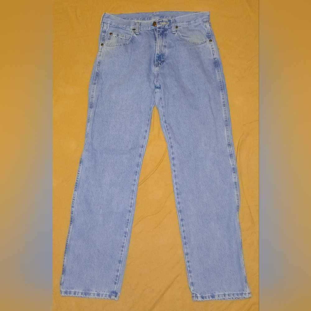 Wrangler Light Blue Straight Jeans
